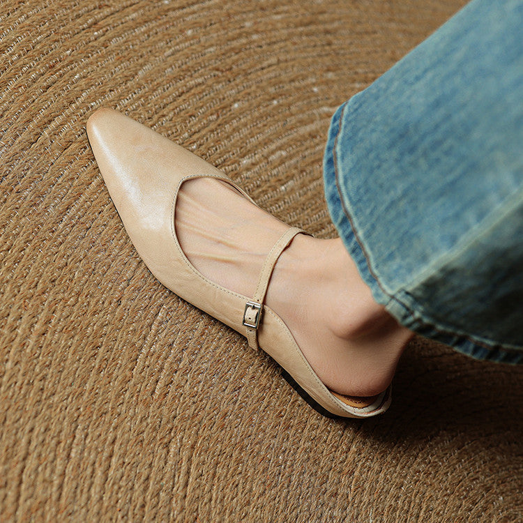Renata | Genuine Leather Mules