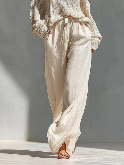 Fashion Knit and Linen Set