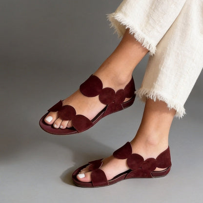 Camelia | Floral Comfort Sandals