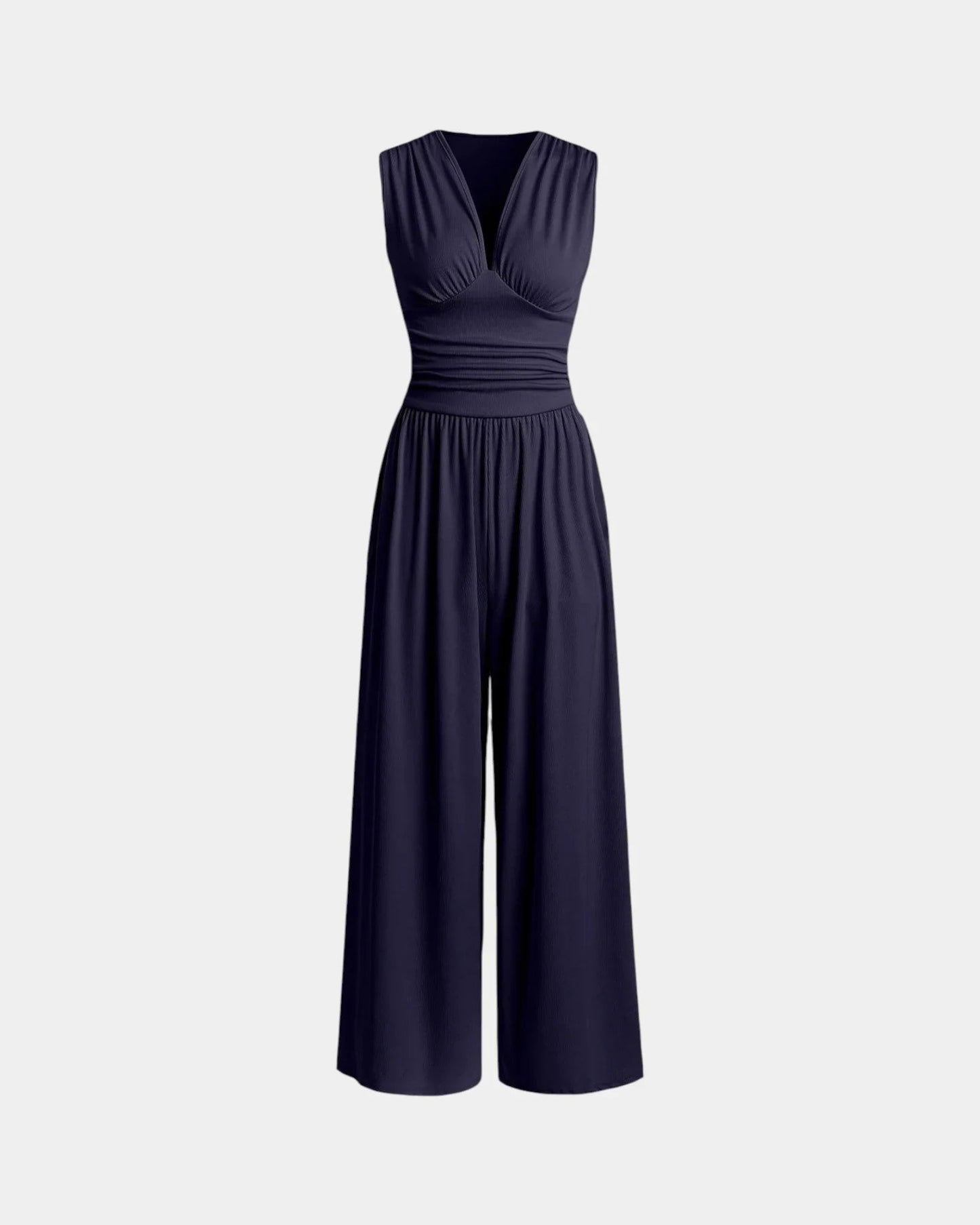 Sultana | Sleeveless Wide-Leg Jumpsuit