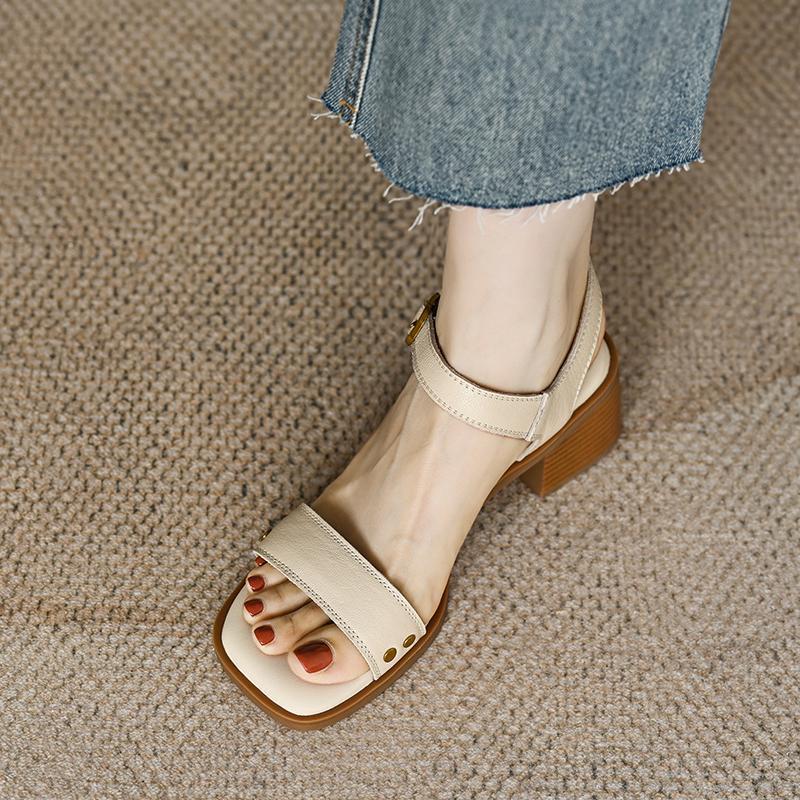 Aurelia | Low-Heel Elegant Comfort Sandals