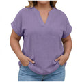 Vienne | Relaxed V-Neck Blouse
