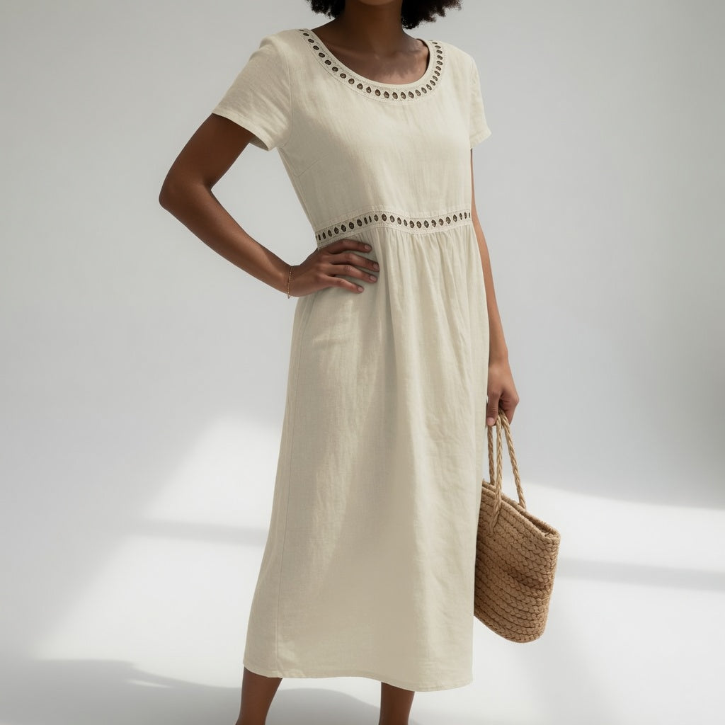 Ronda | Fresh Embroidered Summer Dress