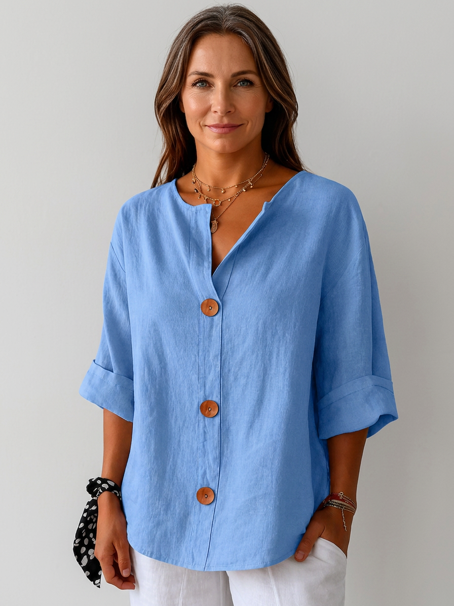 Olivia | Loose-fitting Summer Blouse
