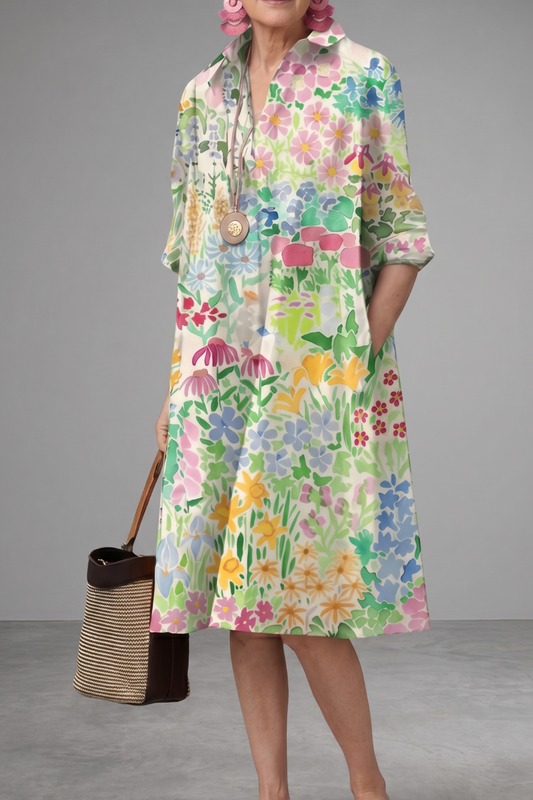 Paige | Polished Elegant Midi Dress - women's midi dress