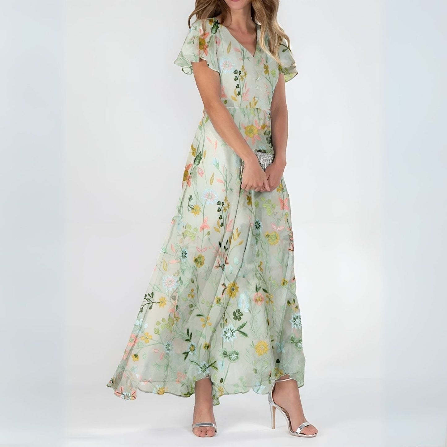 Hana | Floral Maxi Dress
