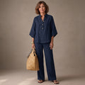 Carlota | Relaxed Palazzo Two-Piece Set