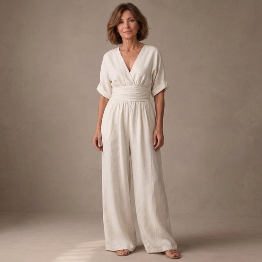 Chiara | Flowing Long Jumpsuit