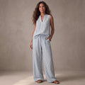 Livia | Striped Palazzo Set