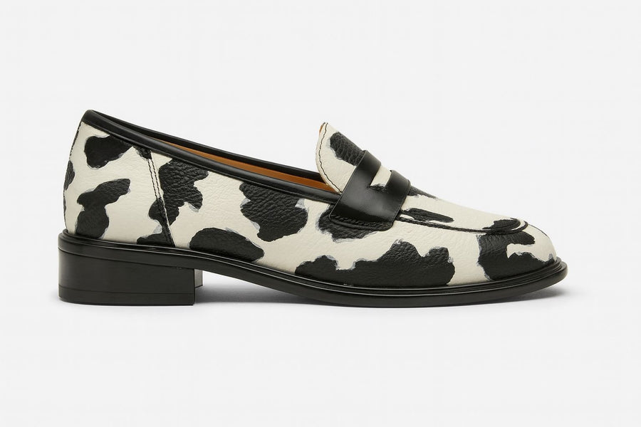 Valentina | Bold-Print Loafers