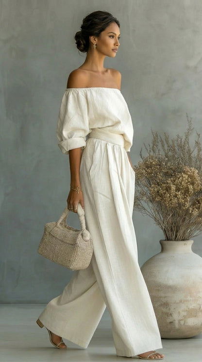 Arabella | Exclusive linen-effect outfit for a stylish summer