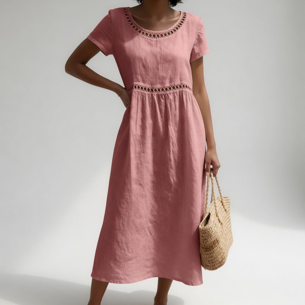 Ronda | Fresh Embroidered Summer Dress