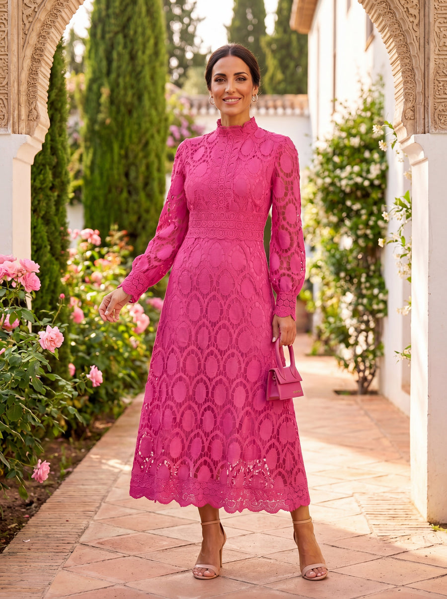 CLAIRE | Maxi Dress with Long Sleeves