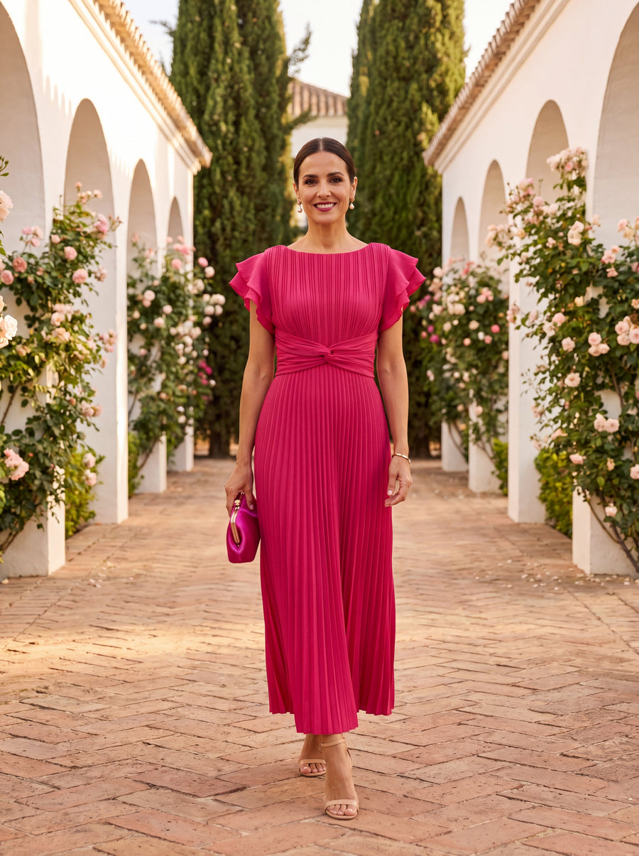 Isabella | Luxe Ruffle Dress