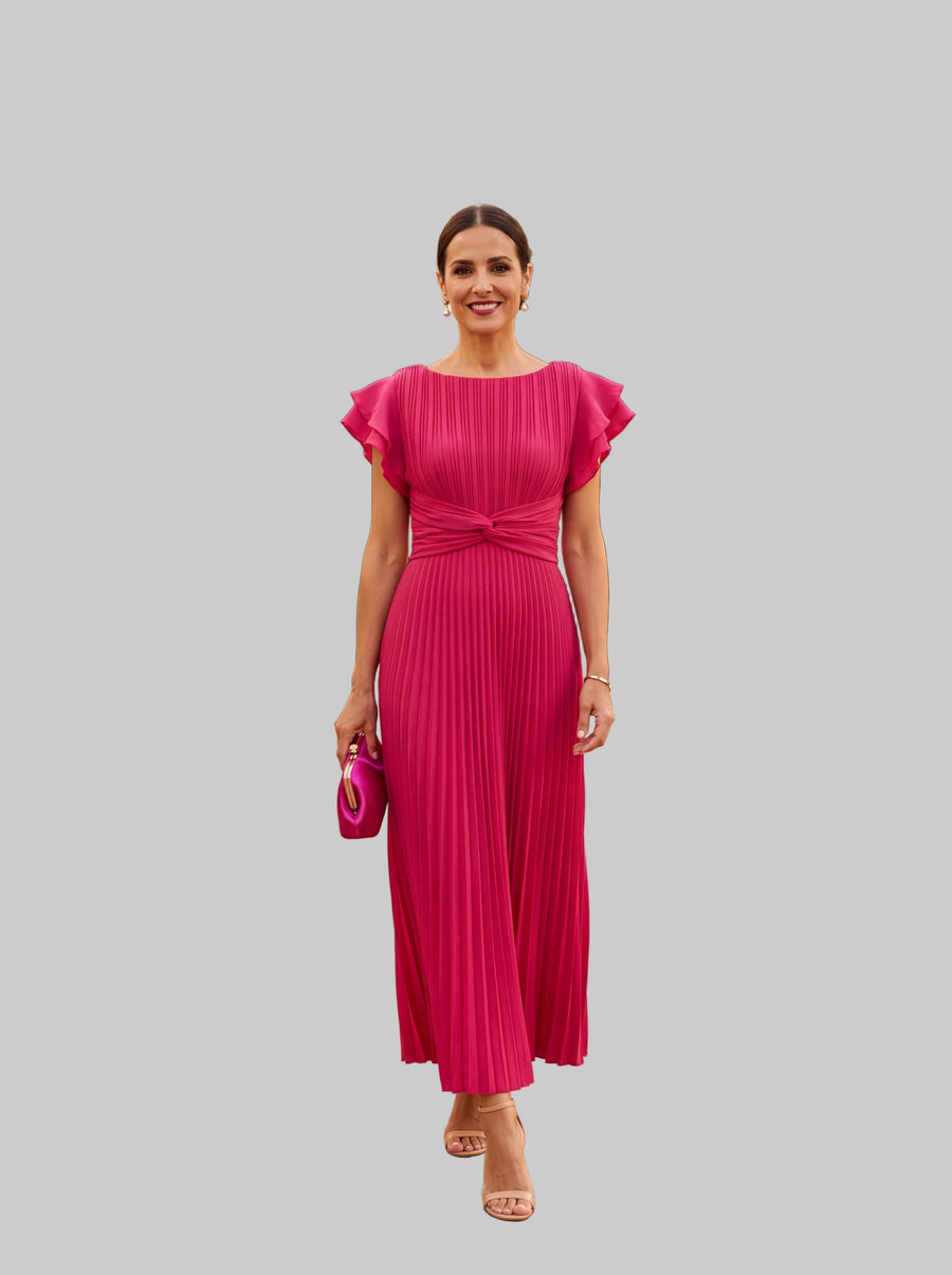Isabella | Luxe Ruffle Dress - women's dress