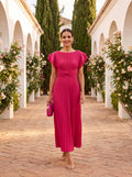 Gloria | Elegant Draped Dress
