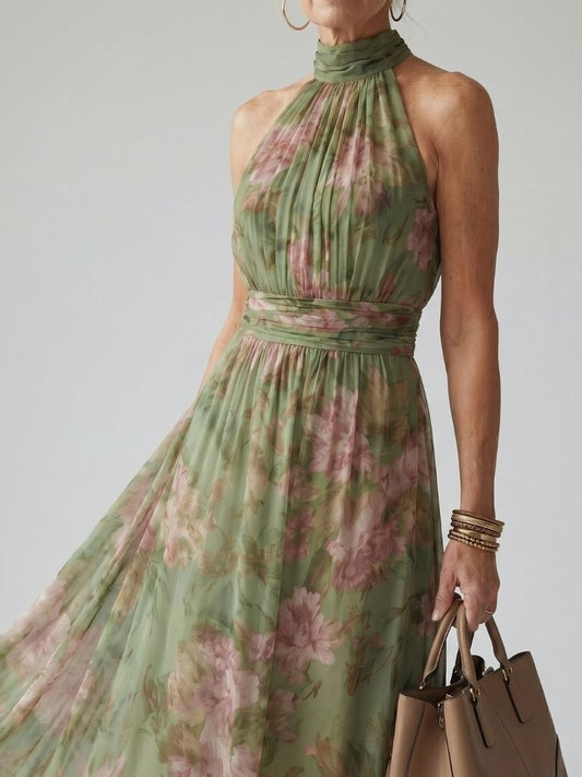 Naomi | Open-Back Maxi Dress
