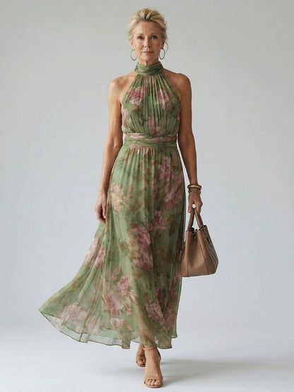 Naomi | Open-Back Maxi Dress - women's dress