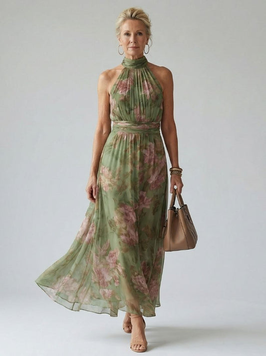Naomi | Open-Back Maxi Dress - women's dress