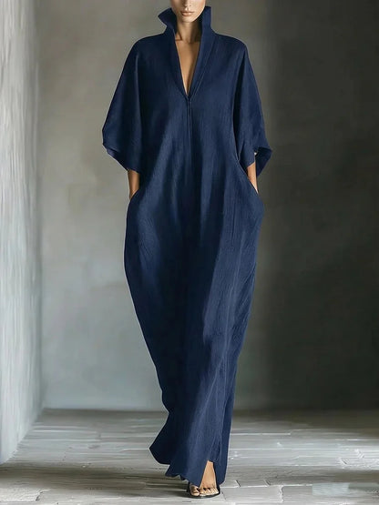 Cosima | V-Neck Maxi Dress