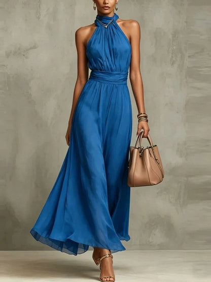 Livia | Elegant Chiffon Maxi Dress