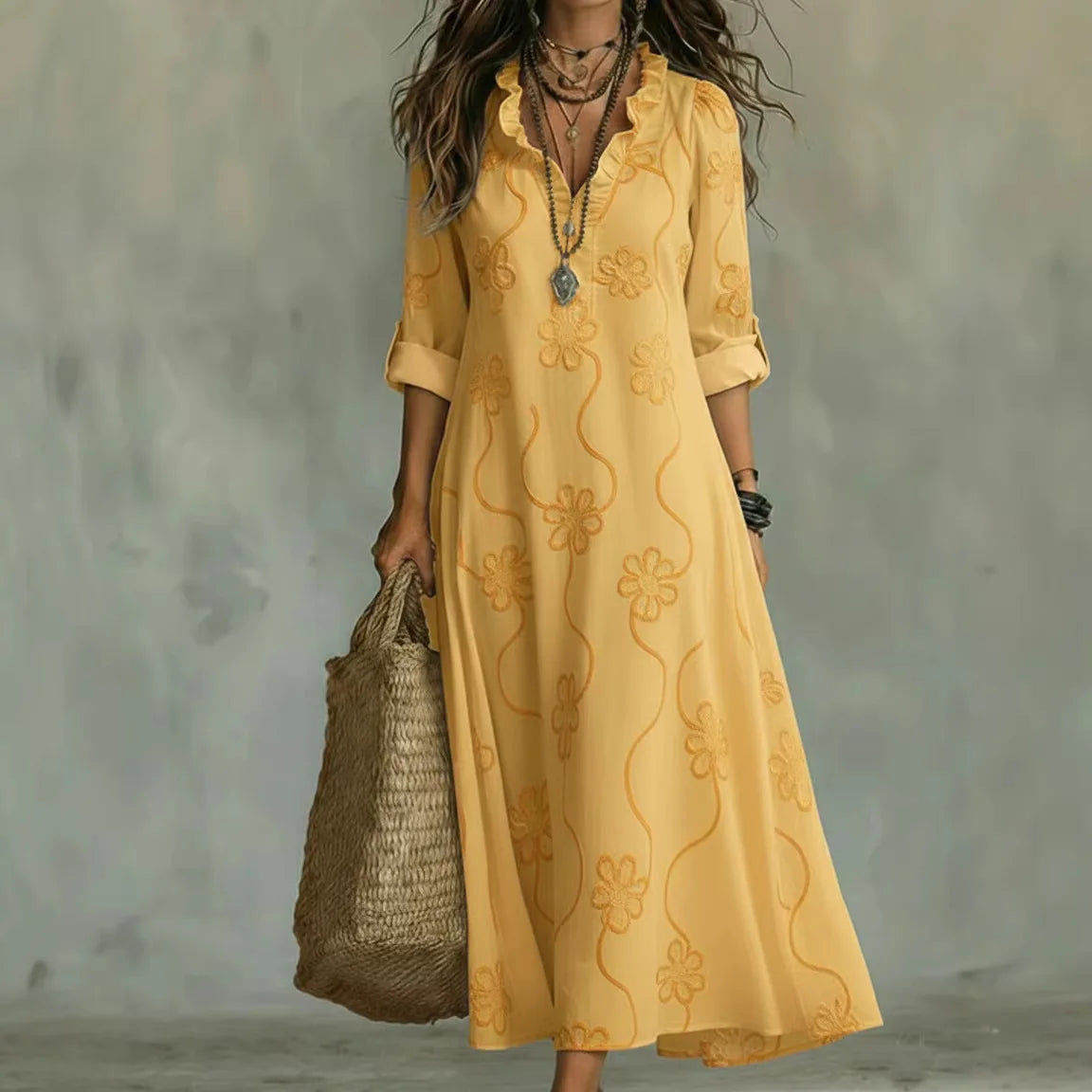 Sienna™ | Comfortable Floral Dress