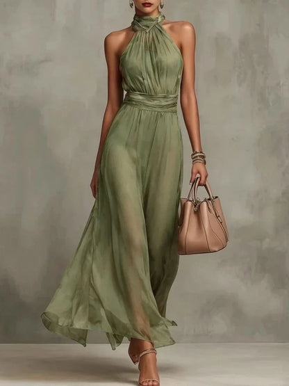 Livia | Elegant Chiffon Maxi Dress