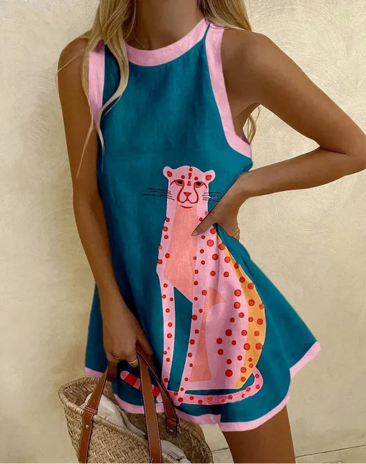 AriaBloom | Sleeveless Sun Dress