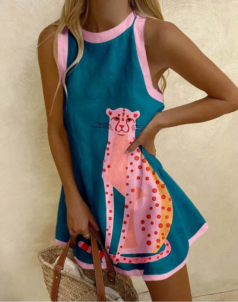 AriaBloom | Sleeveless Sun Dress