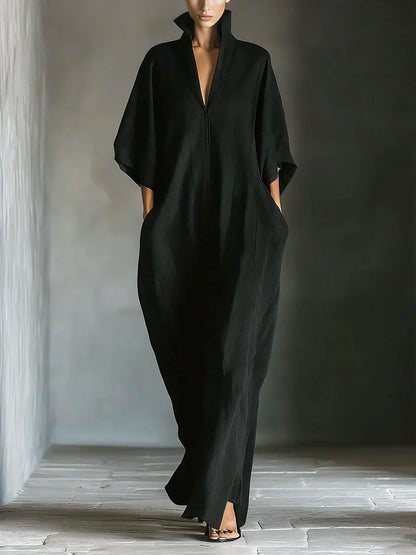 Cosima | V-Neck Maxi Dress