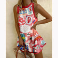 SunlitSoul | Sleeveless Mini Dress