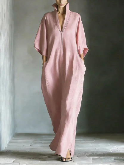 Cosima | V-Neck Maxi Dress