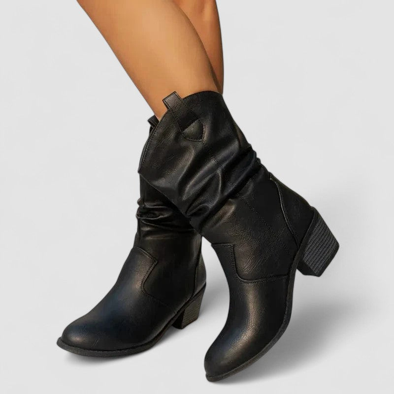 Vivian | Orthopedic Leather Boots