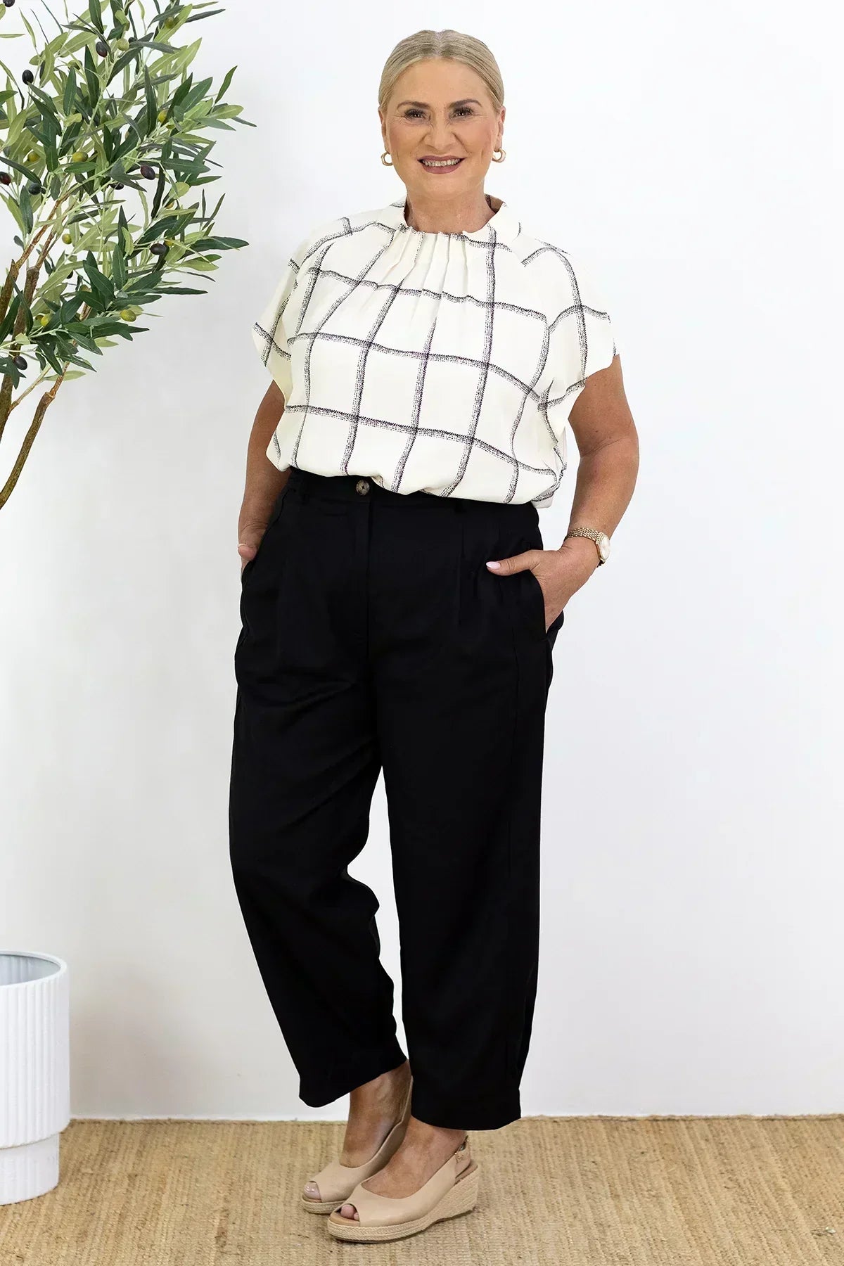 Catriona | Tailored Breezy Trouser