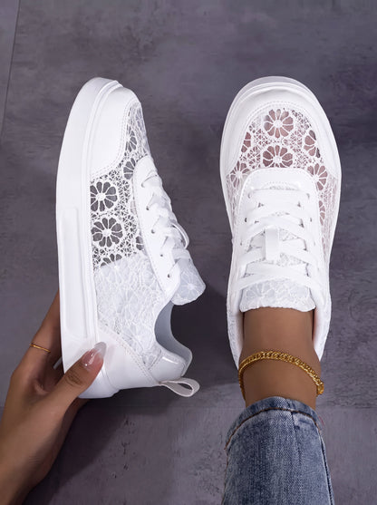 Fiore | Floral Lace Sneakers
