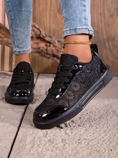 Fiore | Floral Lace Sneakers
