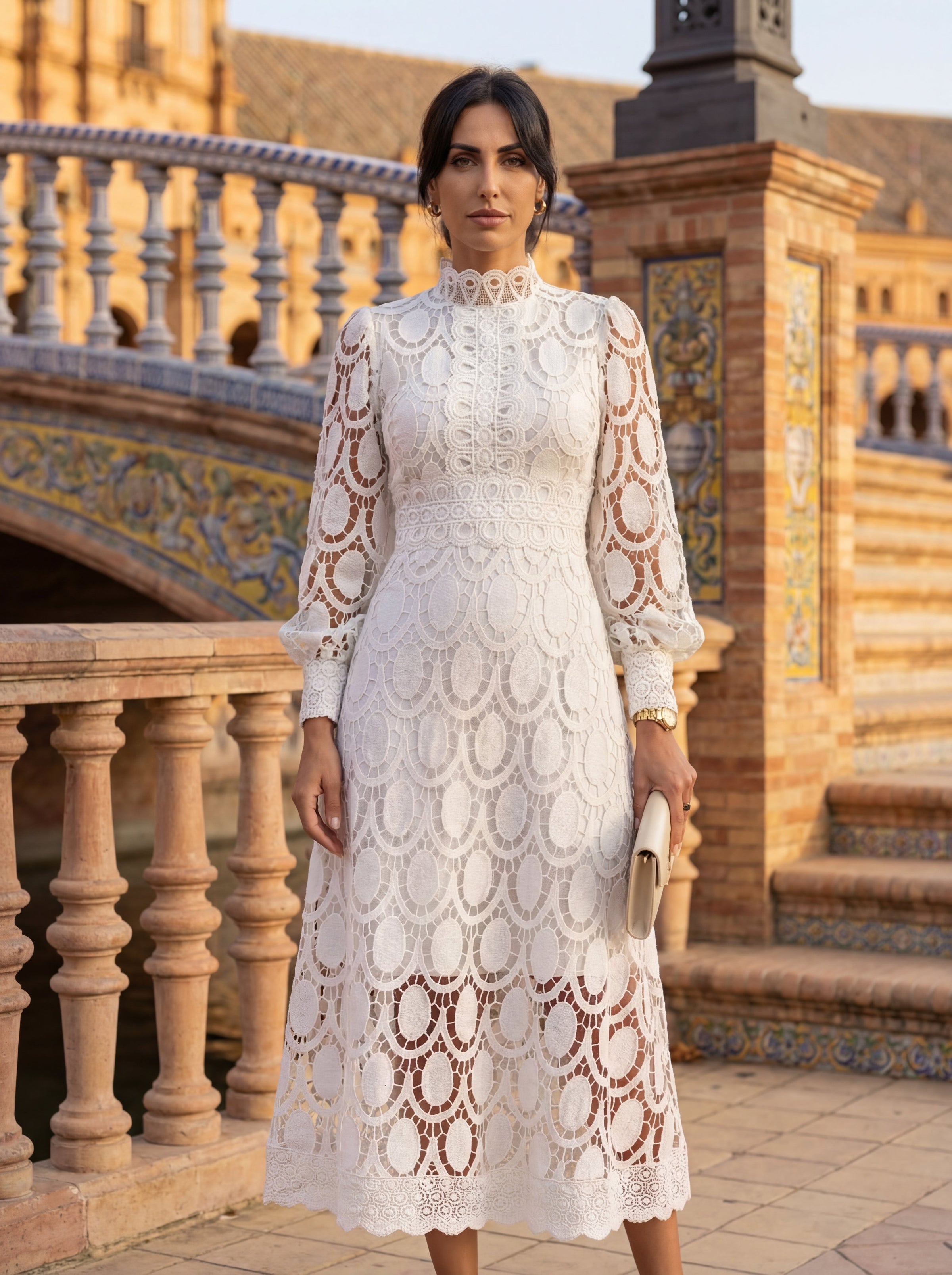 CLAIRE | Maxi Dress with Long Sleeves