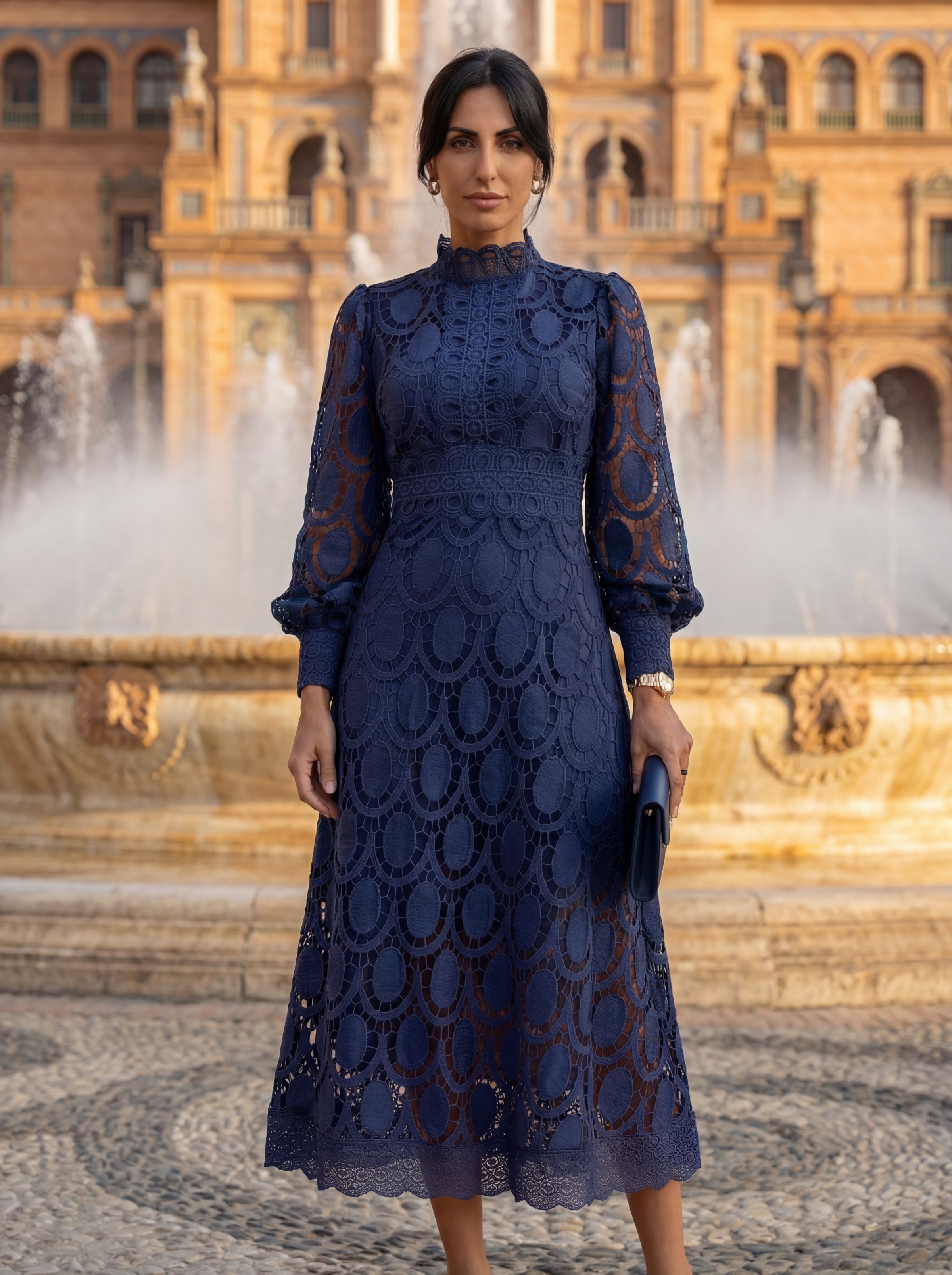CLAIRE | Maxi Dress with Long Sleeves