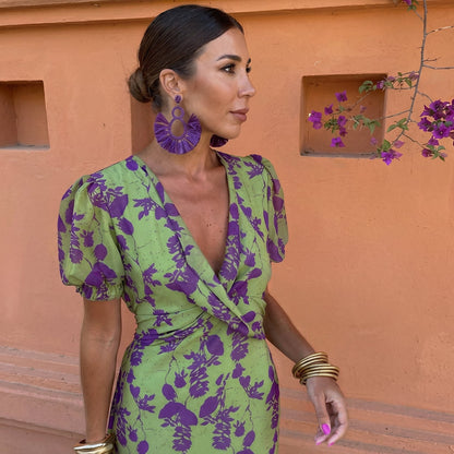 Ani | Elegant Puff-Sleeve Dress