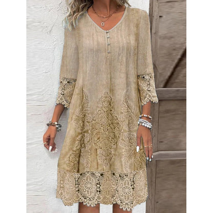 Lana | Timeless Lace Midi Dress