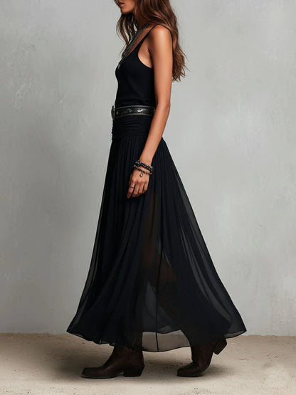 Odette | Elegant Tulle Maxi Dress