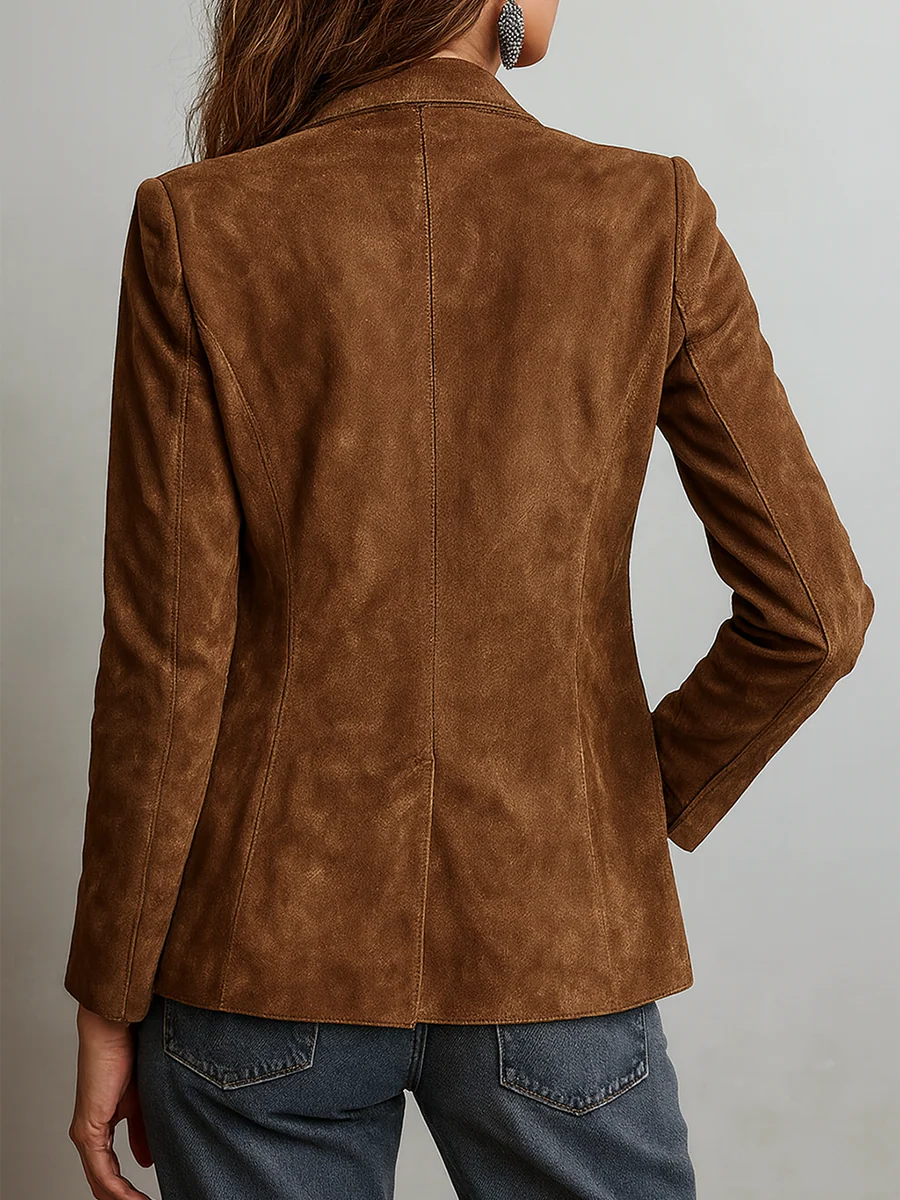 Juliette | Vintage Brown Blazer
