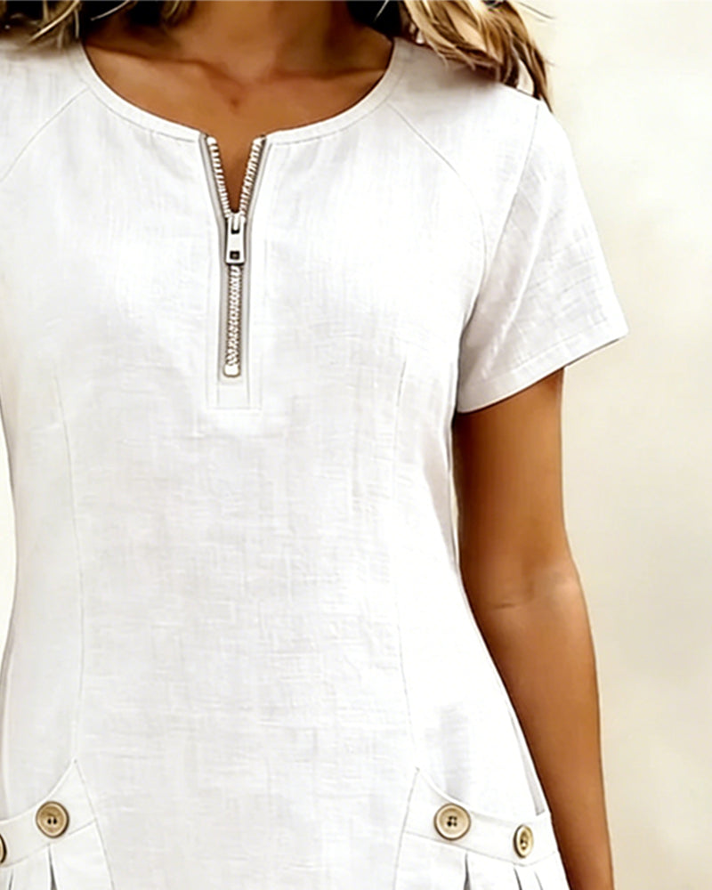 Lina™ | Everyday Natural Elegance Dress