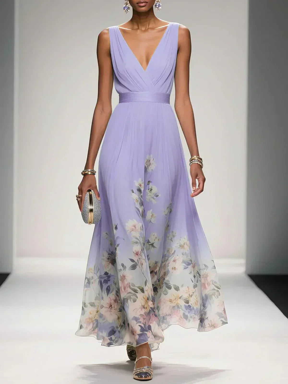Isabella | Floral Print Dress