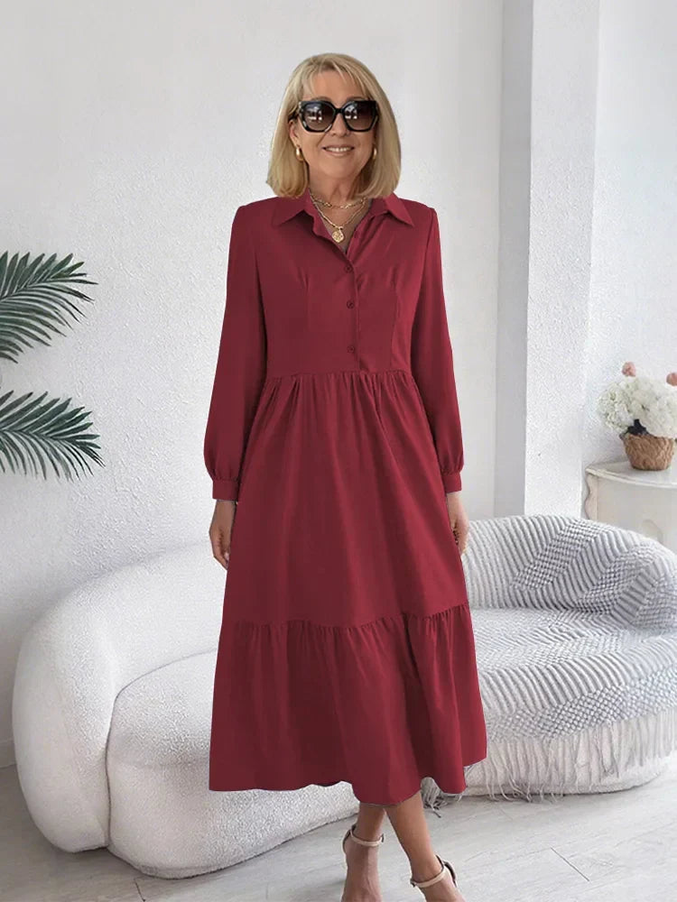 SOPHIA | ELEGANT SHIRT DRESS
