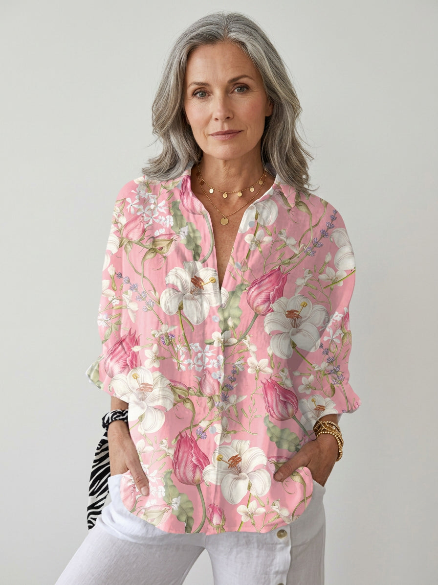 Frances | Elegant Bloom Blouse