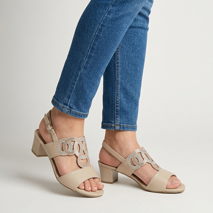 Gea | Heeled Comfort Sandals