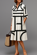 Ellie | Polished Elegant Midi Dress