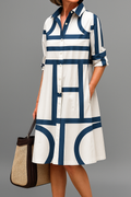 Siena | Polished Elegant Midi Dress