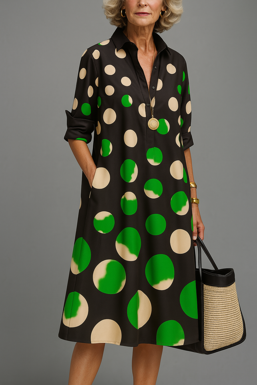 Naomi | Elegant Midi Dress